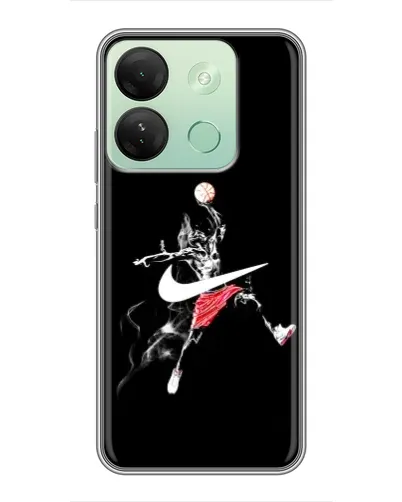 Чехол для Infinix Smart 7 HD с картинкой «Jordan Jumpman» Чехол для Infinix Smart 7 HD с картинкой «Jordan Jumpman»