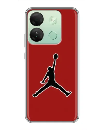 Чехол для Infinix Smart 7 HD с картинкой «Jordan Red Back» Чехол для Infinix Smart 7 HD с картинкой «Jordan Red Back»
