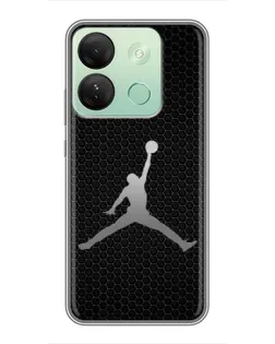 Чехол для Infinix Smart 7 HD с картинкой «Jordan Dark Carbon»
