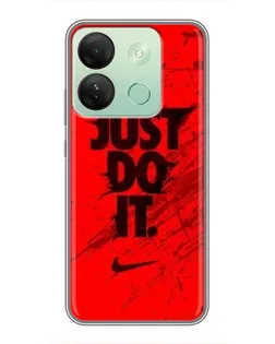 Чехол для Infinix Smart 7 HD с картинкой «Nike Just Do It»