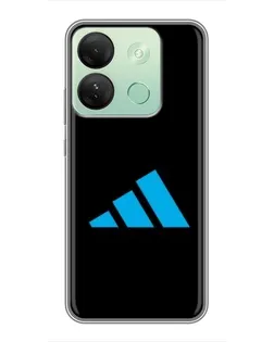 Чехол для Infinix Smart 7 HD с картинкой «Adidas Cyan Logo»