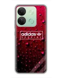 Чехол для Infinix Smart 7 HD с картинкой «Adidas Gold Marble»