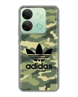 Чехол для Infinix Smart 7 HD с картинкой «Милитари стиль Adidas»