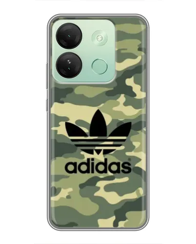 Чехол для Infinix Smart 7 HD с картинкой «Милитари стиль Adidas» Чехол для Infinix Smart 7 HD с картинкой «Милитари стиль Adidas»