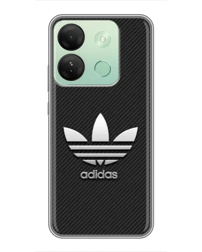 Чехол для Infinix Smart 7 HD с картинкой «Adidas Карбоновая текстура» Чехол для Infinix Smart 7 HD с картинкой «Adidas Карбоновая текстура»