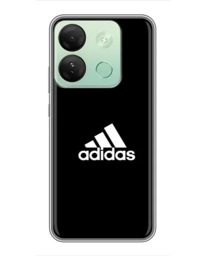 Чехол для Infinix Smart 7 HD с картинкой «Черная классика Adidas» Чехол для Infinix Smart 7 HD с картинкой «Черная классика Adidas»