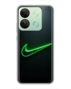 Чохол для Infinix Smart 7 HD з картинкою «Неоновий контур Nike» Чохол для Infinix Smart 7 HD з картинкою «Неоновий контур Nike»
