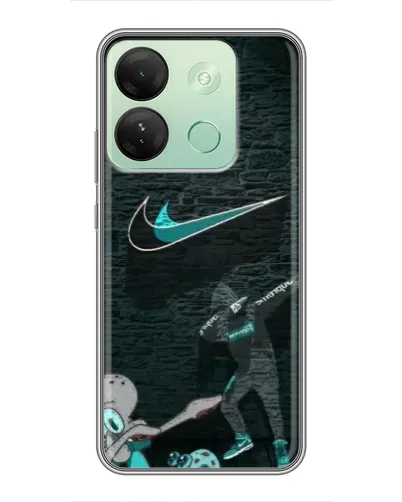 Чехол для Infinix Smart 7 HD с картинкой «Спортивный арт Nike» Чехол для Infinix Smart 7 HD с картинкой «Спортивный арт Nike»