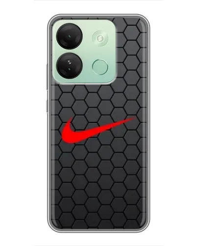 Чехол для Infinix Smart 7 HD с картинкой «Nike — карбоновая сетка» Чехол для Infinix Smart 7 HD с картинкой «Nike — карбоновая сетка»