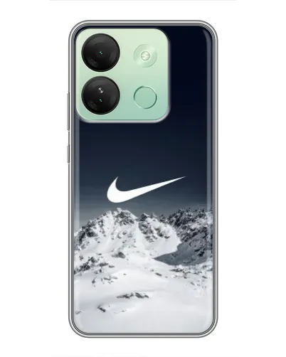 Чехол для Infinix Smart 7 HD с картинкой «Nike — зимние горы» Чехол для Infinix Smart 7 HD с картинкой «Nike — зимние горы»