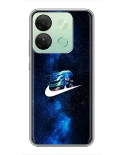 Чехол для Infinix Smart 7 HD с картинкой «Звездный путь Nike»