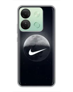 Чехол для Infinix Smart 7 HD с картинкой «Nike в стиле граффити»