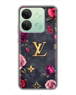 Чехол для Infinix Smart 7 HD с картинкой «Цветочный Louis Vuitton» Чехол для Infinix Smart 7 HD с картинкой «Цветочный Louis Vuitton»