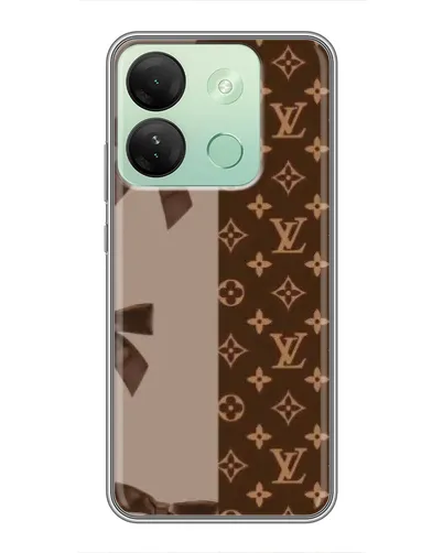 Чехол для Infinix Smart 7 HD с картинкой «Louis Vuitton — банты» Чехол для Infinix Smart 7 HD с картинкой «Louis Vuitton — банты»