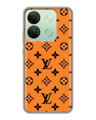 Чехол для Infinix Smart 7 HD с картинкой «Оранжевый стиль LV» Чехол для Infinix Smart 7 HD с картинкой «Оранжевый стиль LV»