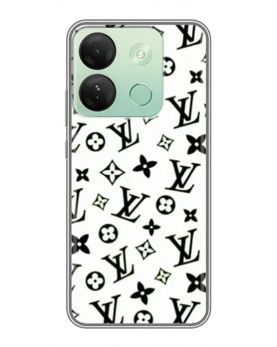Чехол для Infinix Smart 7 HD с картинкой «Монохромный хаос LV» Чехол для Infinix Smart 7 HD с картинкой «Монохромный хаос LV»
