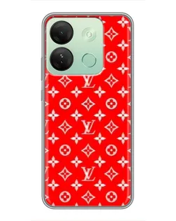 Чехол для Infinix Smart 7 HD с картинкой «Яркий паттерн LV»