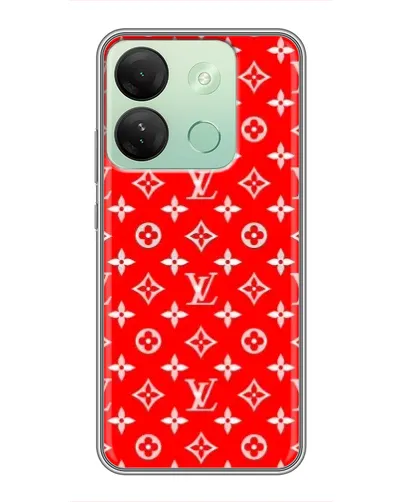 Чехол для Infinix Smart 7 HD с картинкой «Яркий паттерн LV» Чехол для Infinix Smart 7 HD с картинкой «Яркий паттерн LV»