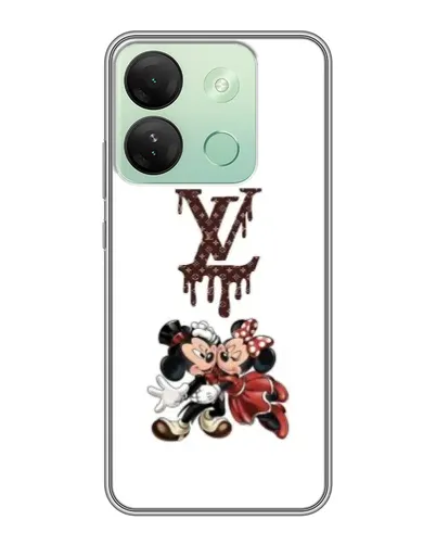 Чехол для Infinix Smart 7 HD с картинкой «LV и Микки Маус» Чехол для Infinix Smart 7 HD с картинкой «LV и Микки Маус»