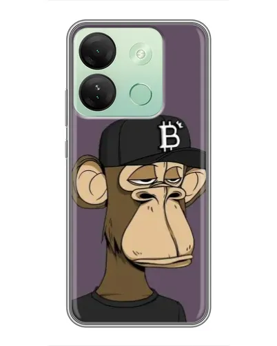 Чехол для Infinix Smart 7 HD с картинкой «Bored Ape в кепке» Чехол для Infinix Smart 7 HD с картинкой «Bored Ape в кепке»