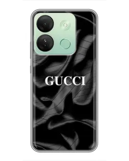 Чохол для Infinix Smart 7 HD з картинкою «Gucci — шовкові хвилі» Чохол для Infinix Smart 7 HD з картинкою «Gucci — шовкові хвилі»