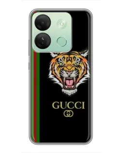 Чехол для Infinix Smart 7 HD с картинкой «Тигр Gucci» Чехол для Infinix Smart 7 HD с картинкой «Тигр Gucci»