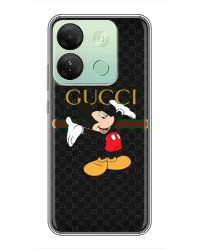 Чехол для Infinix Smart 7 HD с картинкой «Микки Маус Gucci»