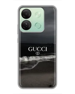 Чехол для Infinix Smart 7 HD с картинкой «Gucci — морской прибой»