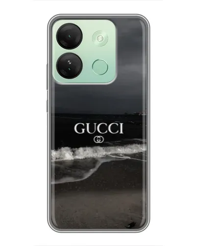 Чехол для Infinix Smart 7 HD с картинкой «Gucci — морской прибой»