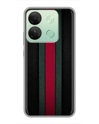 Чехол для Infinix Smart 7 HD с картинкой «Gucci — неоновая линия»