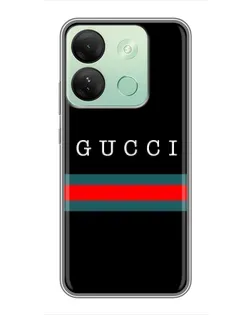 Чехол для Infinix Smart 7 HD с картинкой «Gucci — красный пояс»