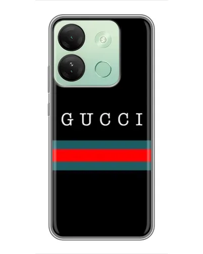 Чехол для Infinix Smart 7 HD с картинкой «Gucci — красный пояс»