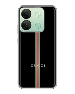 Чохол для Infinix Smart 7 HD з картинкою «Gucci — строга лінія»