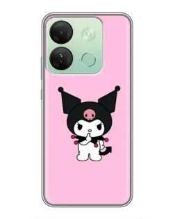 Чохол для Infinix Smart 7 HD з картинкою «Kuromi — рожева ніжність» Чохол для Infinix Smart 7 HD з картинкою «Kuromi — рожева ніжність»