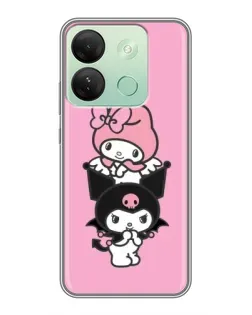 Чохол для Infinix Smart 7 HD з картинкою «My Melody та Kuromi» Чохол для Infinix Smart 7 HD з картинкою «My Melody та Kuromi»