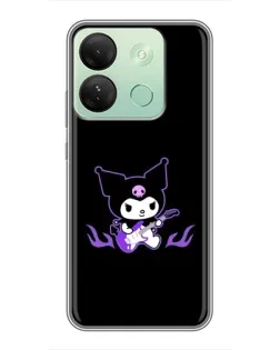 Чохол для Infinix Smart 7 HD з картинкою «Електрична Kuromi» Чохол для Infinix Smart 7 HD з картинкою «Електрична Kuromi»