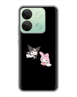 Чохол для Infinix Smart 7 HD з картинкою «My Melody та Kuromi» Чохол для Infinix Smart 7 HD з картинкою «My Melody та Kuromi»
