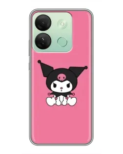 Чохол для Infinix Smart 7 HD з картинкою «Похмура Kuromi» Чохол для Infinix Smart 7 HD з картинкою «Похмура Kuromi»