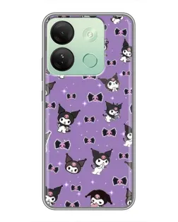 Чохол для Infinix Smart 7 HD з картинкою «Kuromi — патерн» Чохол для Infinix Smart 7 HD з картинкою «Kuromi — патерн»