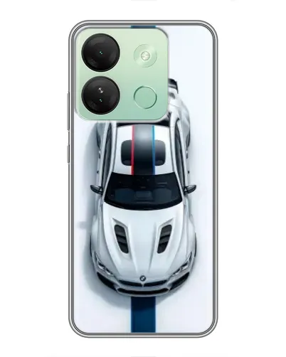 Чехол для Infinix Smart 7 HD с картинкой «Вид сверху — BMW M»