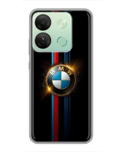 Чехол для Infinix Smart 7 HD с картинкой «BMW M-Power неон»