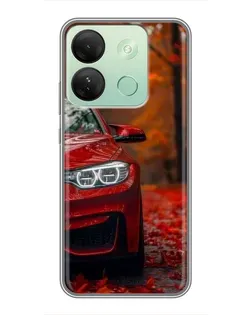 Чехол для Infinix Smart 7 HD с картинкой «Осенняя BMW M4»