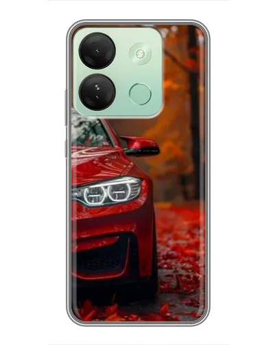 Чехол для Infinix Smart 7 HD с картинкой «Осенняя BMW M4»