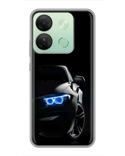 Чехол для Infinix Smart 7 HD с картинкой «BMW — ночной взгляд» Чехол для Infinix Smart 7 HD с картинкой «BMW — ночной взгляд»