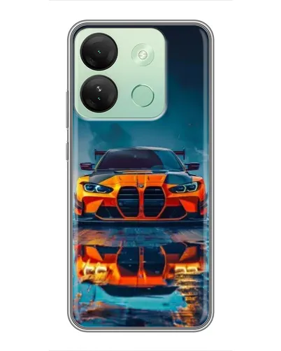 Чехол для Infinix Smart 7 HD с картинкой «BMW — золотая эмблема» Чехол для Infinix Smart 7 HD с картинкой «BMW — золотая эмблема»