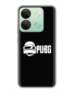 Чехол для Infinix Smart 7 HD с картинкой «PUBG — классический лого»
