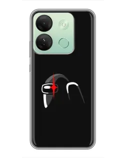 Чохол для Infinix Smart 7 HD з картинкою «Among Us шолом»