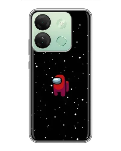 Чехол для Infinix Smart 7 HD с картинкой «Красный Among Us» Чехол для Infinix Smart 7 HD с картинкой «Красный Among Us»