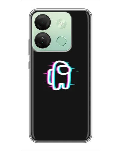 Чехол для Infinix Smart 7 HD с картинкой «Among Us неон» Чехол для Infinix Smart 7 HD с картинкой «Among Us неон»