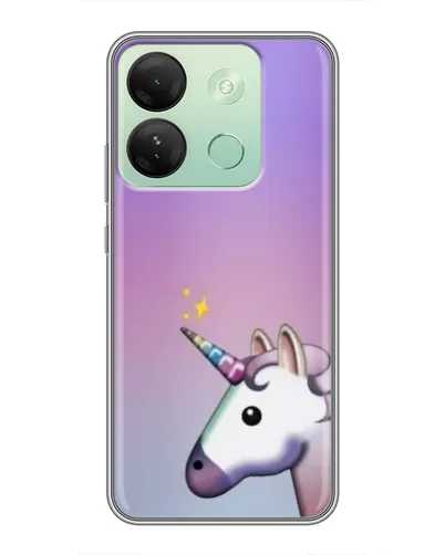 Чехол для Infinix Smart 7 HD с картинкой «Единорог градиент» Чехол для Infinix Smart 7 HD с картинкой «Единорог градиент»